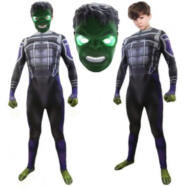 STRÓJ PRZEBRANIE HULK SKIN MASKA POTWÓR MUTANT KOSTIUM NA KARNAWAŁ