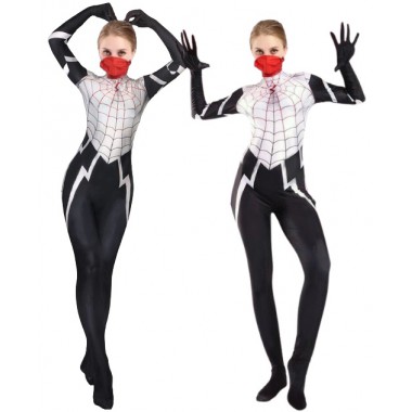 STRÓJ PRZEBRANIE SILK CINDY MOON SPIDERMAN COSPLAY