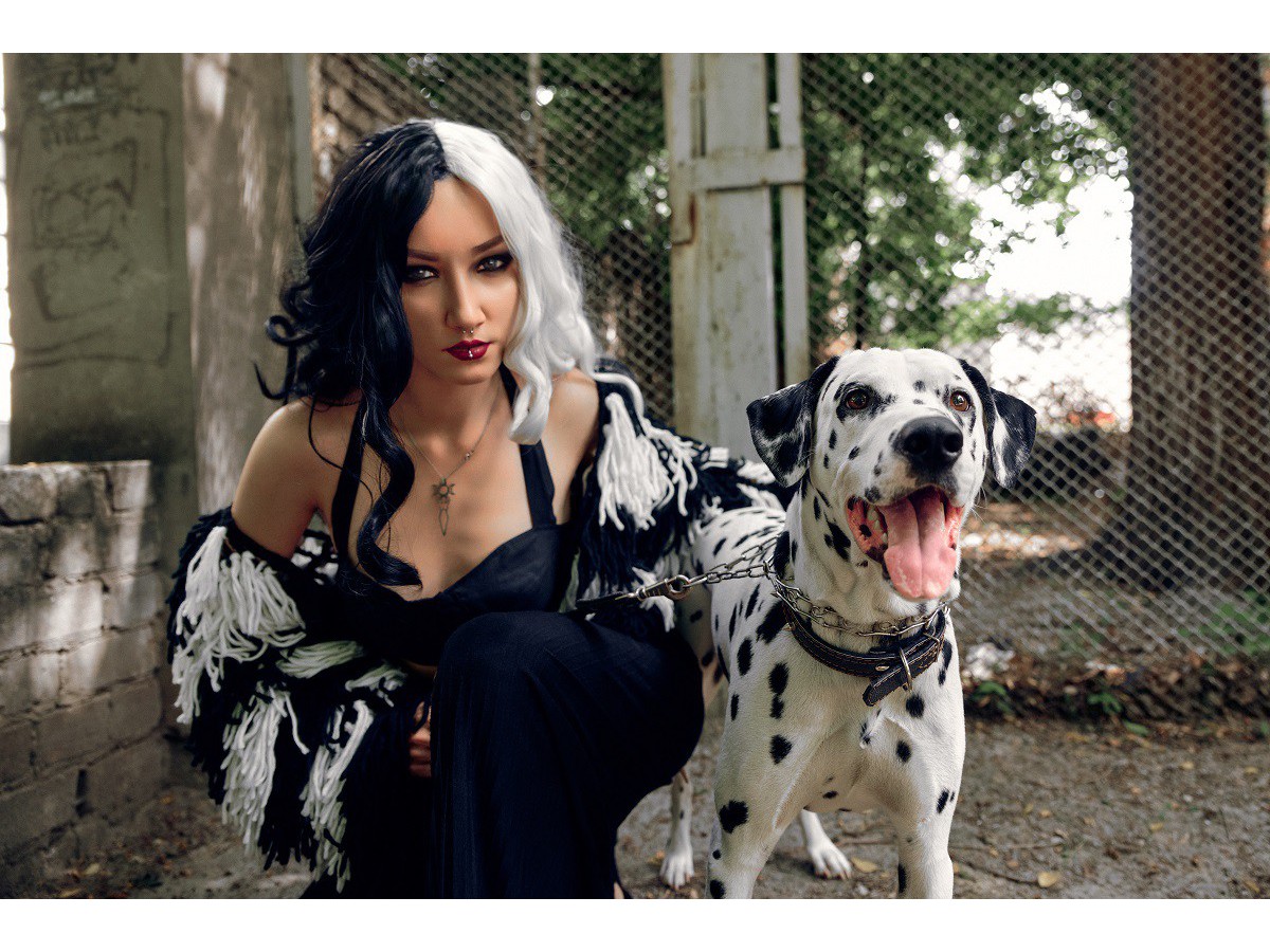 Cruella De Mon - stylizacja krok po kroku na imprezę tematyczną